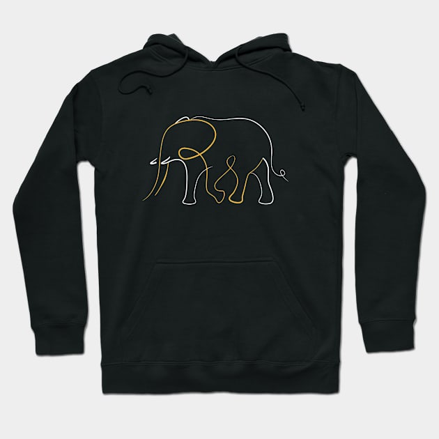 elephant Hoodie by Nastydays